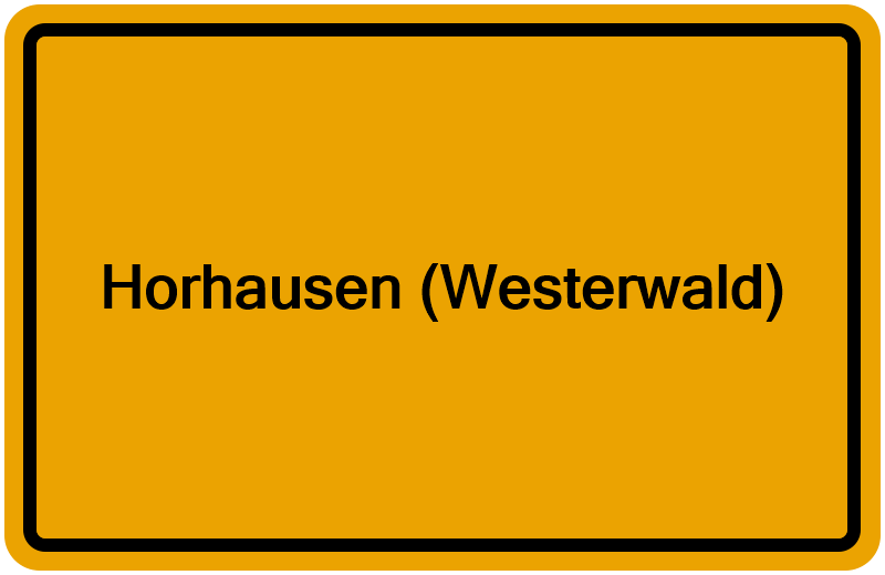 Handelsregister Horhausen (Westerwald)